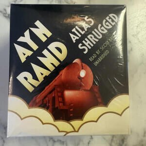 Atlas Shrugged by Ayn Rand Audiobook CD Set (2008) Unabridged NEW Sealed 50+ Hrs